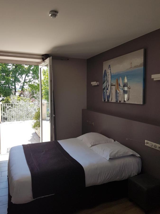 Logis Auberge Saint Simond อิกซ์เลส์แบ็งส์ ภายนอก รูปภาพ